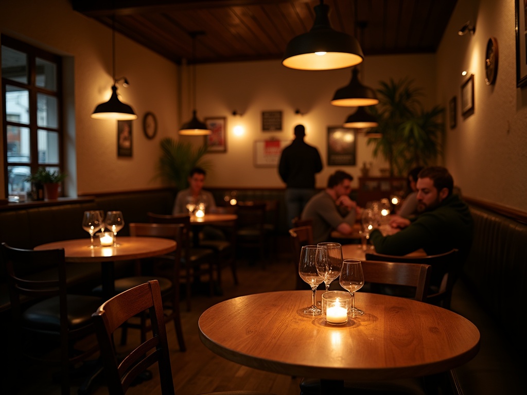 La salle conviviale de la Pizzeria Bella Nantes